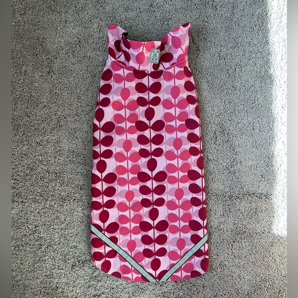 Fleeced Lined Dog Raincoat